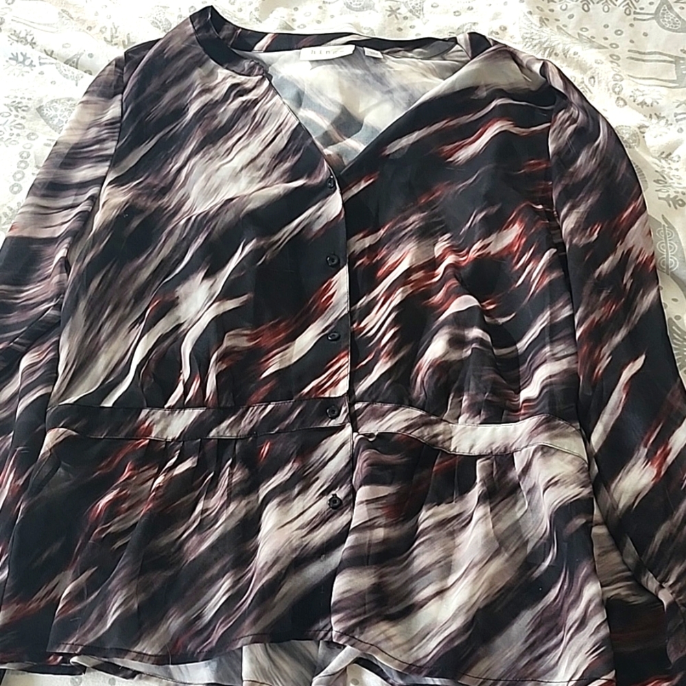 Ethereal silky blouse